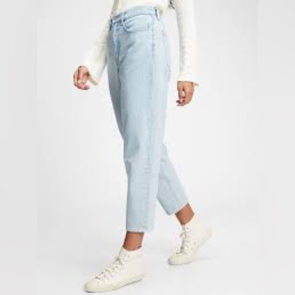 COPY - Gap High Rise Barrel Jeans